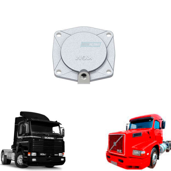 FLANGE TRASEIRO COMPRESSOR LUBRIFICADO SCANIA VOLVO  (MGK2450)