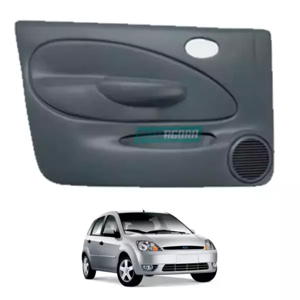FORRO PORTA DIANTEIRA ESQUERDO FIESTA 2002 A 2007 4 PORTAS COM TELA MANUAL  (FP1