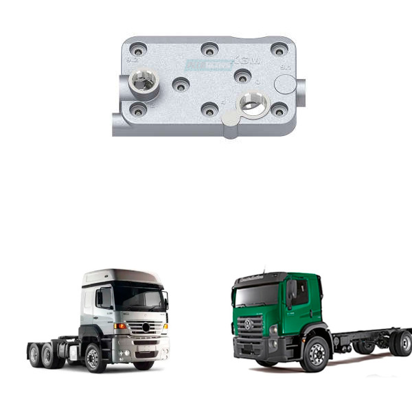 TAMPA DO CABECOTE COMPRESSOR ALONGADO MBB VW OPCIONAL REGULADO (0009982790-2V214