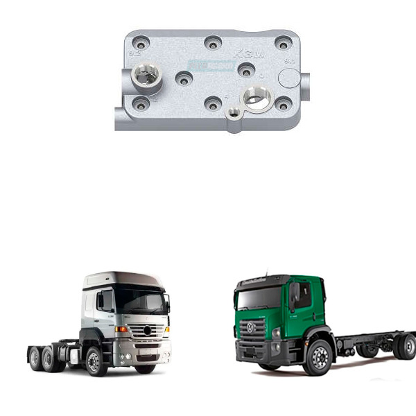 TAMPA DO CABECOTE COMPRESSOR ALONGADO MBB VW (0009982790-MGK2510)