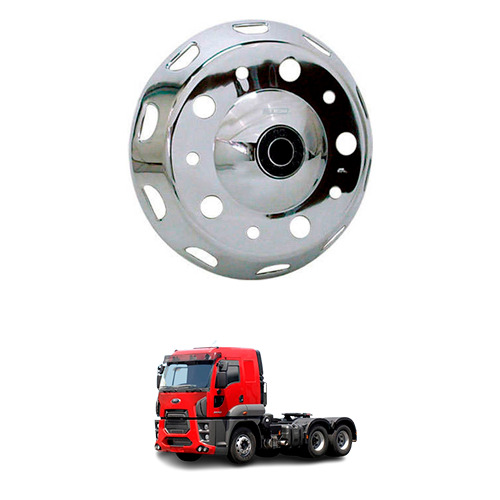 CALOTA DIANTEIRA AMERICANA FECHADA A22.5POL FORD CARGO PESADO IVECO MB SCANIA UN
