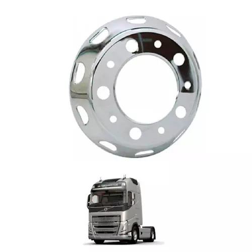 CALOTA DIANTEIRA AMERICANA ABERTA A22.5POL FORD CARGO PESADO IVECO MB SCANIA VOL