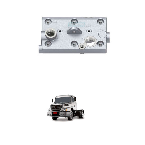 TAMPA DO CABECOTE COMPRESSOR MB AXOR OM457 (9125106564-MGK2520)