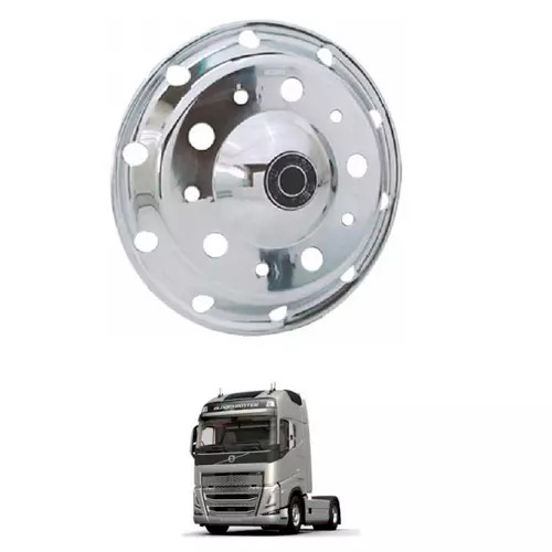 CALOTA DIANTEIRA AMERICANA FECHADA A22.5POL REDONDA FORD CARGO PESADO IVECO MB S