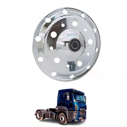 CALOTA DIANTEIRA AMERICANA FECHADA A22.5POL REDONDA FORD CARGO PESADO IVECO MB S