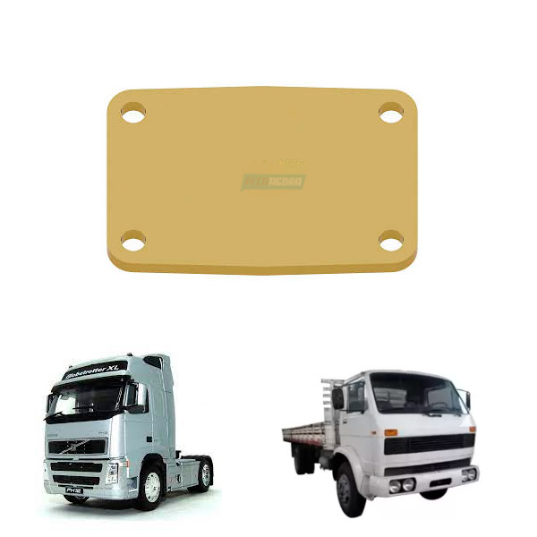 TAMPA INFERIOR COMPRESSOR BLOCO MONO CILINDRO AGRALE CASE CATERPILLAR FORD IVECO