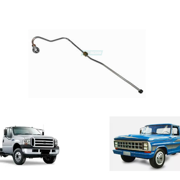 TUBO DRENO COMBUSTIVEL CUMMINS 4BTAA 3.9 FORD F350 SIMPLES F4000 4X2 F350 99... 