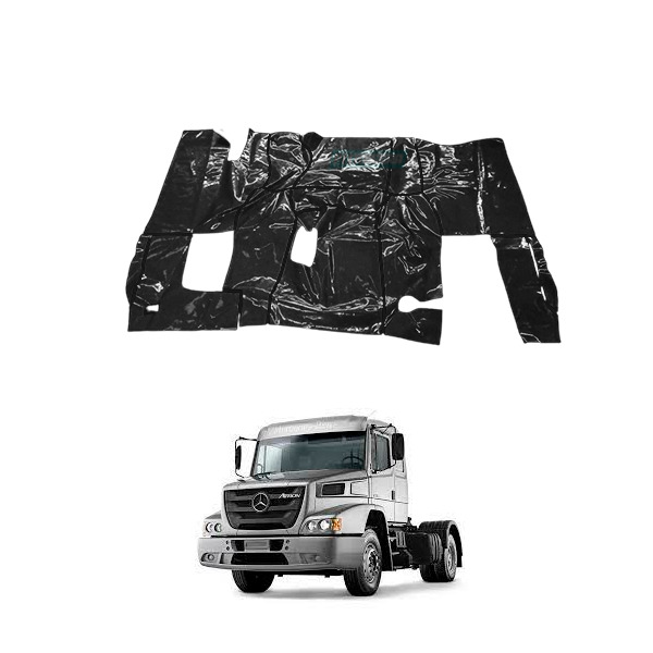 TAPETE VINIL ATRON 2011 2014 CABINE QUADRADA PRETO (PUES859P)