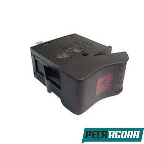 INTERRUPTOR EMERGENCIA PISCA ALERTA 24V VW VOLKWAGEN TITAN (2Z0953235)