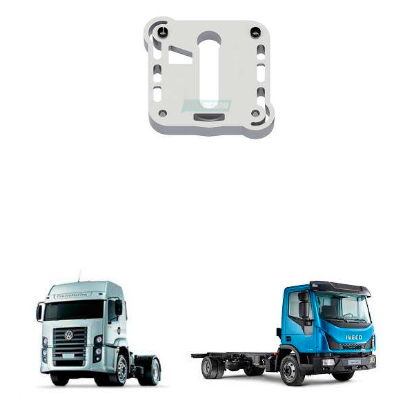 PLACA DE ARREFECIMENTO COMPRESSOR 92MM IVECO VOLKSWAGEN VOLVO (42471272-MGK2603)