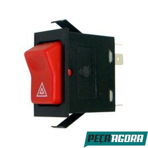 INTERRUPTOR LUZ ADVERTENCIA 24V VOLTS MB MERCEDES BENZ 1618 (6965457114)