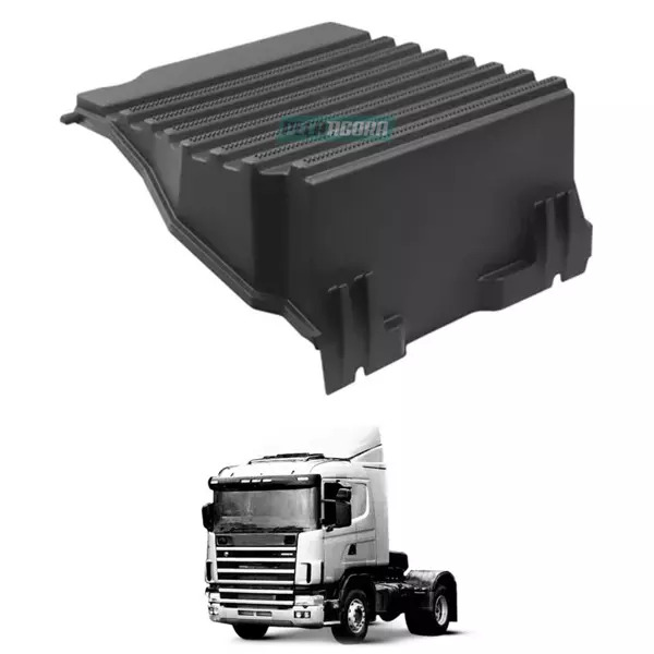 TAMPA BATERIA PLASTICA PARA SCANIA SERIE 4/5 P/G/R HIGHLINE MODELO ORIGINAL (136