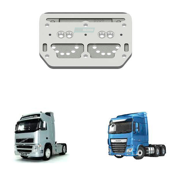 PLACA DESCONTINUADO DAF VOLVO (8127751-MGK2624)