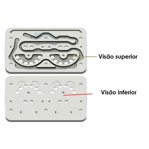 PLACA INTERMEDIARIA COMPRESSOR 2 CILINDRO 88MM REGULADO VOLVO (MGK2628)