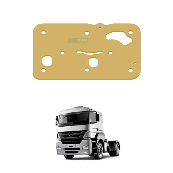 PLACA INTERMEDIARIA COMPRESSOR 2 CILINDROS MB AXOR O500 OM457 (9115531004-MGK263