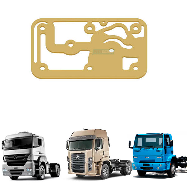 PLACA INTERMEDIARIA COMPRESSOR CABECOTE LONGO FORD MAN MERCEDES BENZ VOLKSWAGEN 