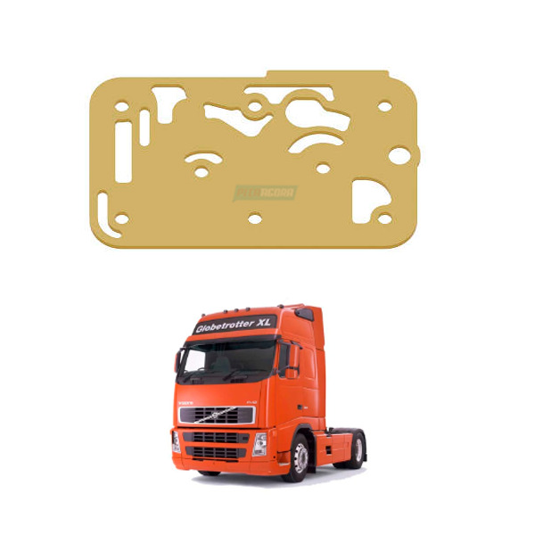 PLACA INTERMEDIARIA COMPRESSOR CABECOTE LONGO VOLVO  (4123521034-MGK2638)