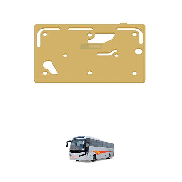 PLACA INTERMEDIARIA COMPRESSOR 2 CILINDROS VOLVO B9 (MGK2644)