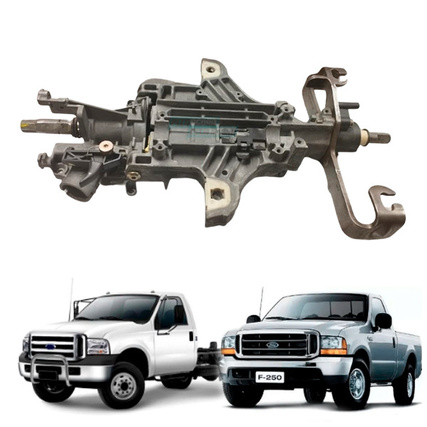 COLUNA DIRECAO FIXA FORD UTILITARIOS F350 ANO 1998 A 2002 CABINE SIMPLES F4000 4