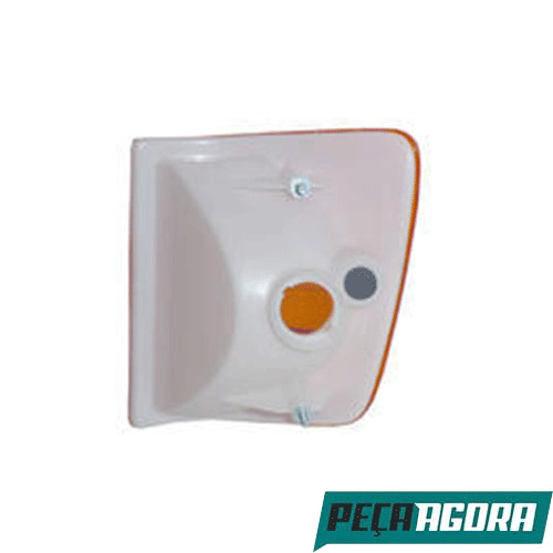 LANTERNA DIANTEIRA DIREITA COM VIGIA AMARELA MERCEDES LS1632 (6948207221A)