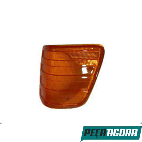 LANTERNA DIANTEIRA ESQUERDA COM VIGIA AMARELA MERCEDES 1632 (6948207321A)