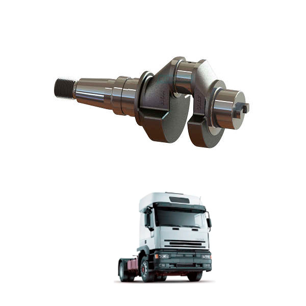 VIRABREQUIM COMPRESSOR MONO CILINDRO 92MM IVECO VOLVO VM 310 (MGK2848)
