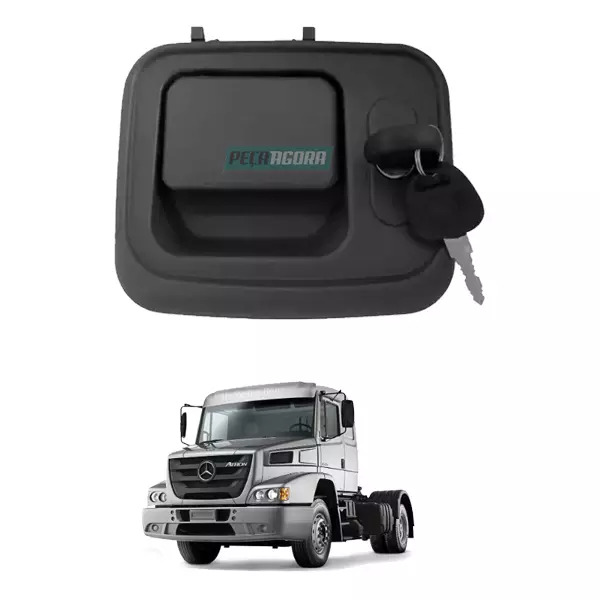 MACANETA EXTERNA PORTA DIR MB BICUDOS 914 1618 1620 1621 ATRON 2011..COM CHAVES 