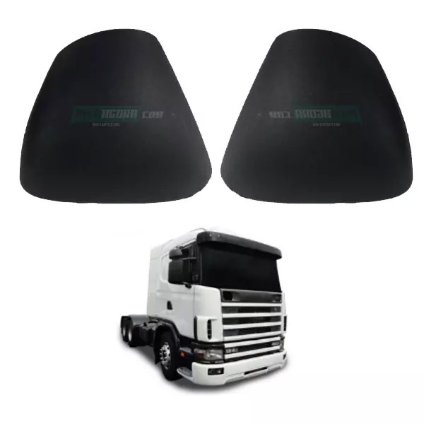 PAR TAMPA BRACO RETROVISOR SCANIA SERIE 4 5 (K.1484056-1484055)