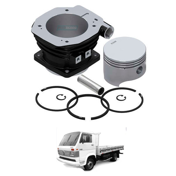 KIT CILINDRO PISTAO E ANEIS Ø 88MM LK38 GOVERNADO FIAT FORD VOLKSWAGEN (MGK3210