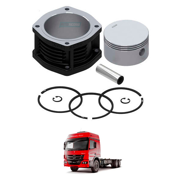 KIT CILINDRO PISTAO E ANEIS Ø 94MM MERCEDES BENZ (MGK3218)