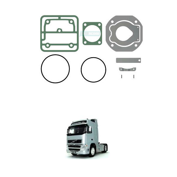 KIT REPARO COMPRESSOR LK 39 REGULADO VOLVO (8127799-MGK3402)