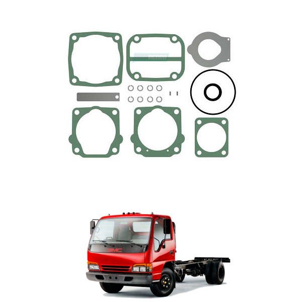 KIT REPARO COMPRESSOR LK15 COMPLETO AGCO GMC IVECO MERCEDES BENZ METALFOR VOLKSW