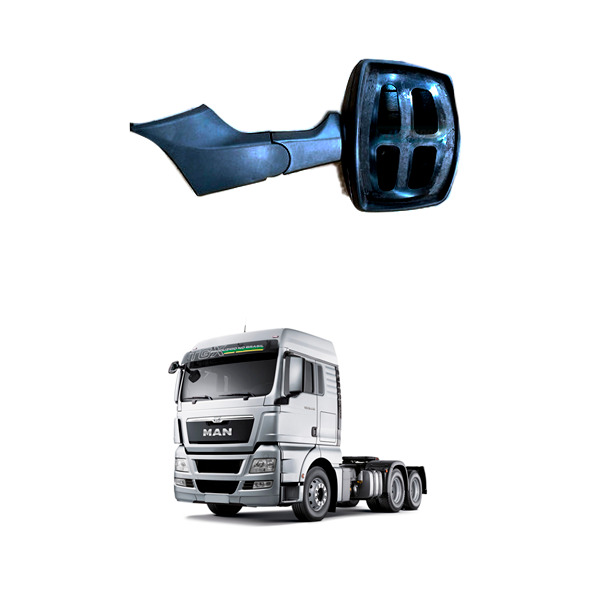 CARCACA ESPELHO RETROVISOR FRONTAL VW MAN TGX 28440 29440 29480 33440 2014 EM DI