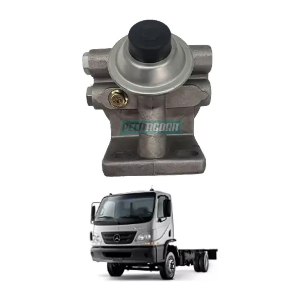 CABECOTE FILTRO COMBUSTIVEL RACOR MB COM BOMBA MANUAL MB 2423B 2423K 2423 ATEGO 