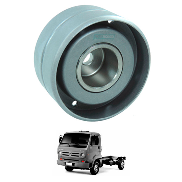 POLIA TENSORA CORREIA LISA AÇO VW 5140 8150 DELIVERY  (2R0903119D-20504062)