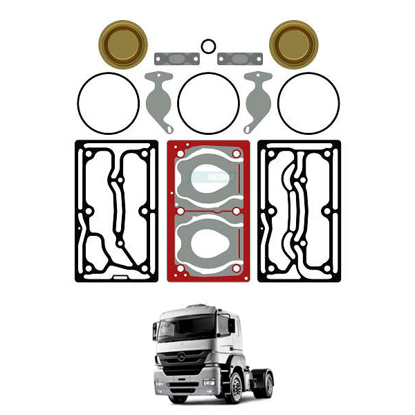 KIT REPARO COMPRESSOR MB AXOR O500 OM457 GOVERNADO (0021300615-MGK3450)