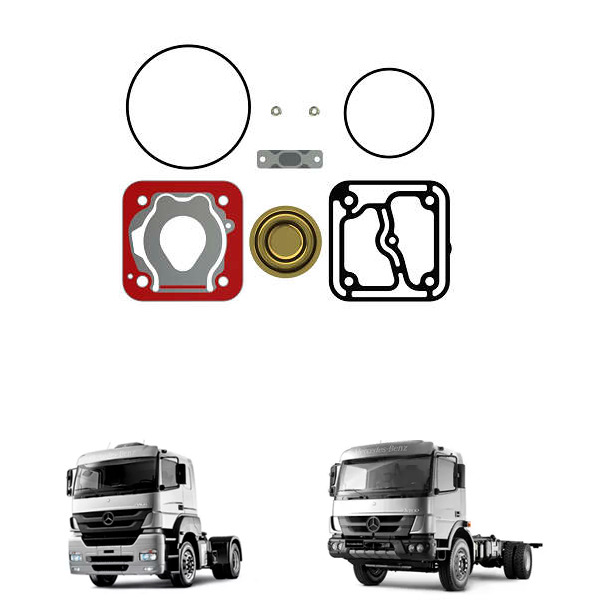 KIT REPARO COMPRESSOR MB ATEGO AXOR O500 OM906 OM926 (0011306715-MGK3452)