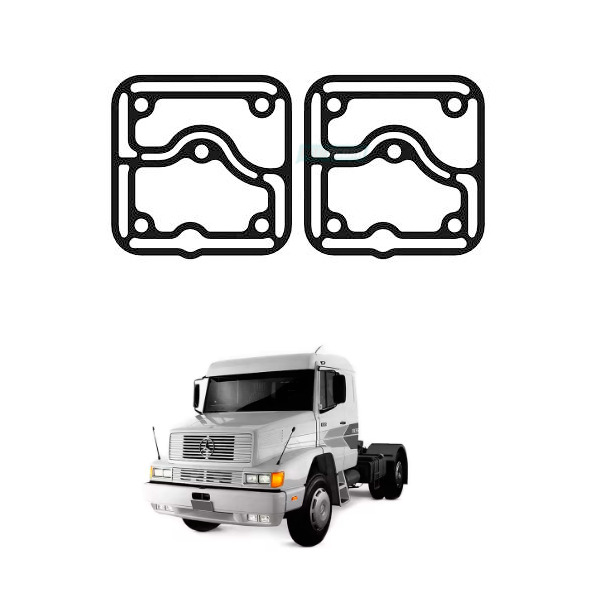 KIT JUNTA METALICA CABECOTE ELETRONICO MERCEDES BENZ (MGK3468)