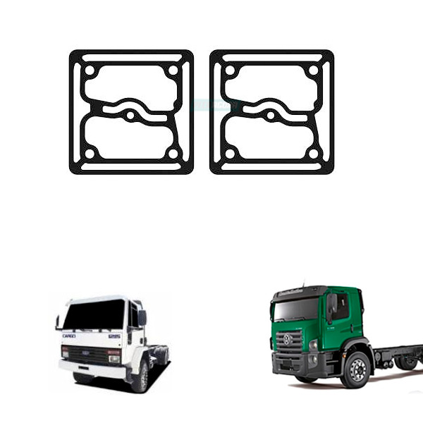 KIT JUNTA METALICA CABECOTE CUMMINS CASE FORD NEW H VOLKSWAGEN (MGK3472)