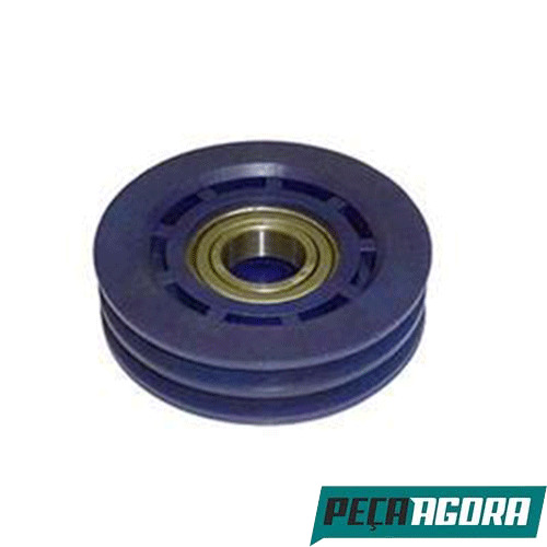 POLIA ESTICADOR CORREIA COM ROLAMENTO DE NYLON VOLVO N10 N12 (465328)