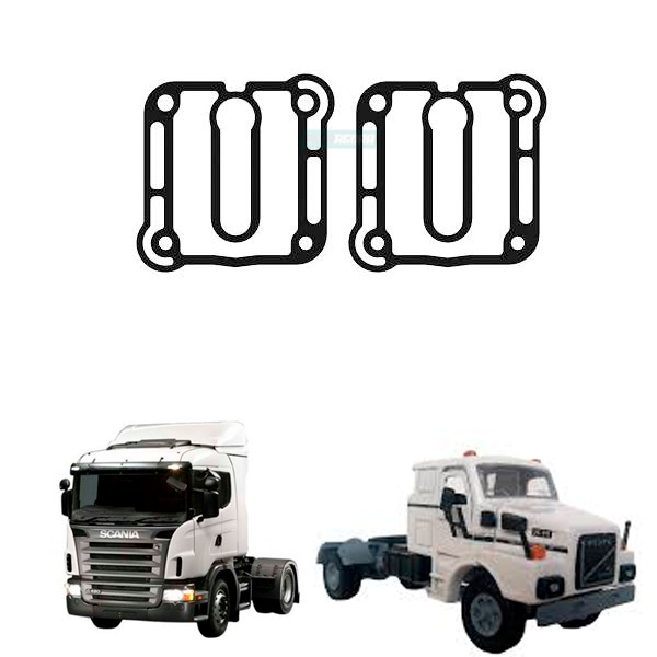 KIT JUNTA METALICA CABECOTE COMPRESSOR 92MM AGRALE INTERNATIONAL IVECO SCANIA VO