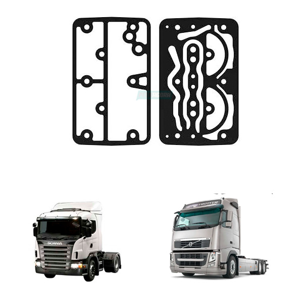 KIT JUNTA METALICA CABECOTE LP 49 SCANIA VOLVO (MGK3482)