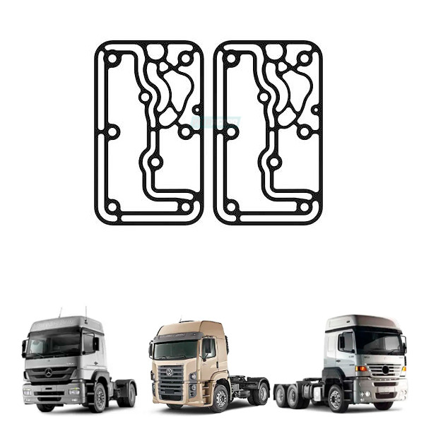 KIT JUNTA METALICA CABECOTE ALONGADO FORD MERCEDES BENZ VOLKSWAGEN (MGK3488)