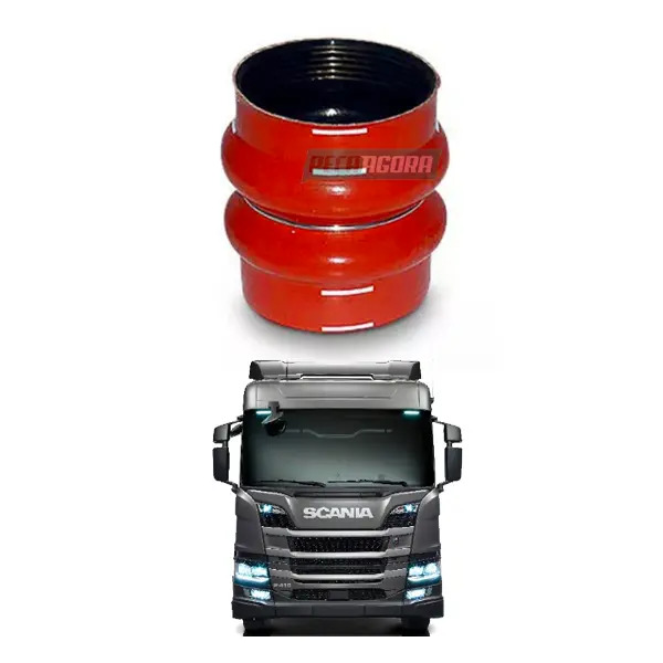 MANGUEIRA INTERCOOLER 89,8 X 114MM LADO QUENTE PARA SCANIA PGR (2345957.)