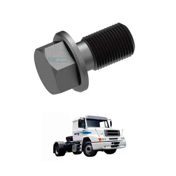 PARAFUSO SEXTAVADO FLANGEADO M18x1.5x30MM CL10.9 MERCEDES BENZ (8912120054-MGK47