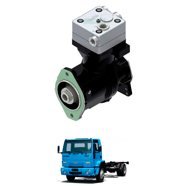 COMPRESSOR DE AR CUMMINS FORD VIABREQUIM ESTRIADO (BFOX2875AA-MGK55320)
