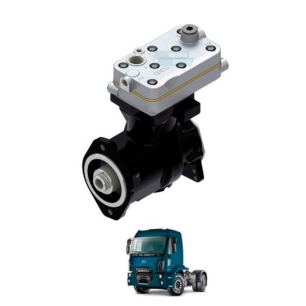 COMPRESSOR DE AR CUMMINS VW FORD CABECOTE LONGO (CC452875CA-MGK55450)