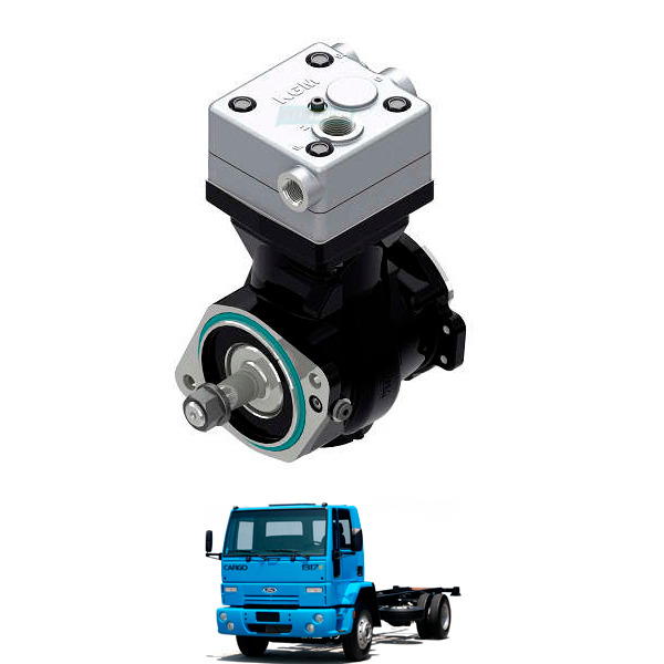 COMPRESSOR DE AR CUMMINS FORD CARGO 1317E 1517E 1717E 2428E (BG5X2875BA-MGK55500