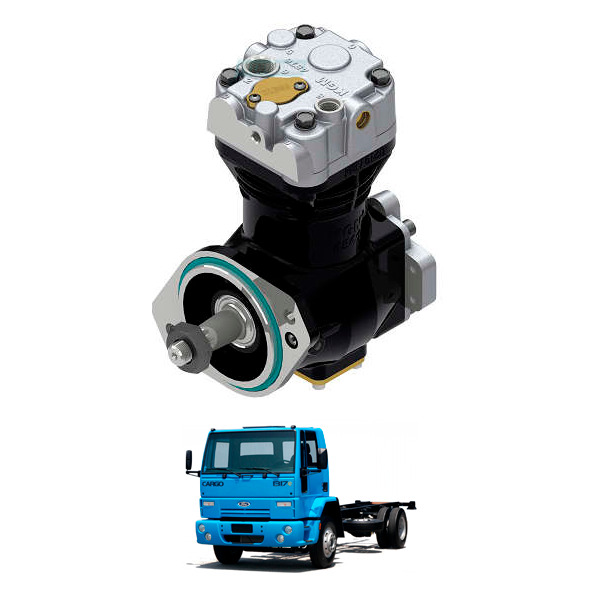 COMPRESSOR DE AR 80MM CUMMINS FORD CARGO 1317E 1517E 1717E 815E (MGK65000)