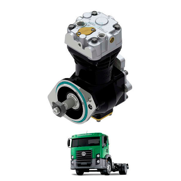 COMPRESSOR DE AR 80MM CUMMINS VW CONSTELLATION 17250 24250 GOVERNADO (MGK65020)